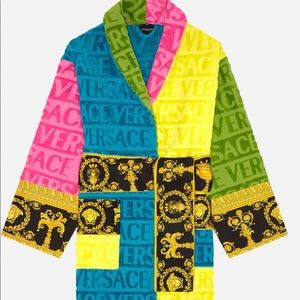 VERSACE Multicolor I 💙 Baroque Bathrobe